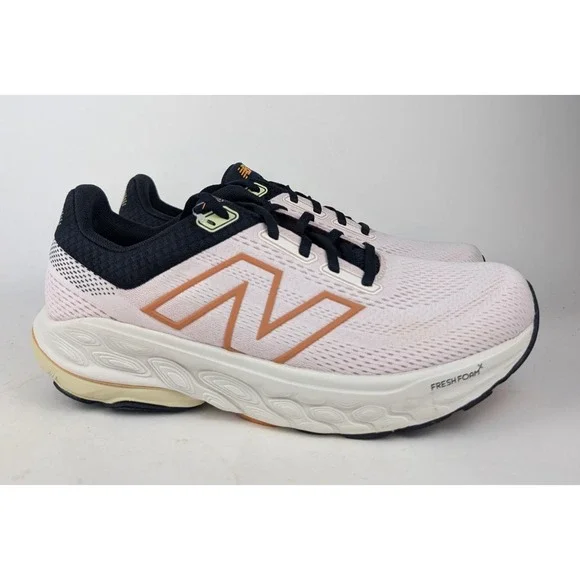 New Balance Fresh Foam X 860v14 Womens Size 9 Pink/White Running Shoes WORN ONCE - Picture 1 of 8